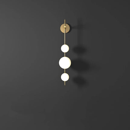 Vertical Globle Wall Lamp Sconce Light for Living Room Bedroom
