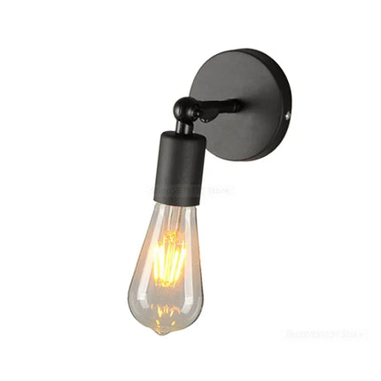 American Country Hemp Rope Wall Lamps Retro Light Wall Sconce Beside Living Loft Lighting Stairs Vanity Light Indoor Wall Lights