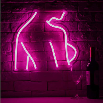 Acrylic Lady LED Neon Sign