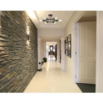 Modern Sputnik Lamp Semi Recessed Chandelier