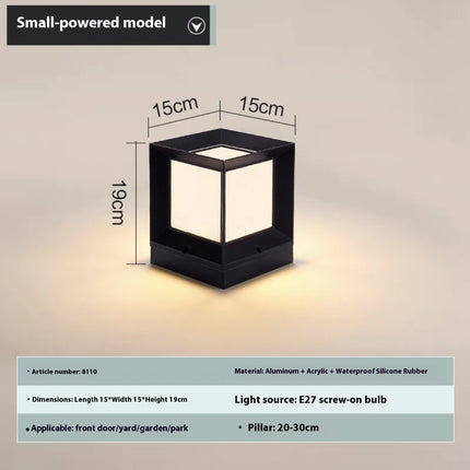 Pillar Waterproof Garden Lamp