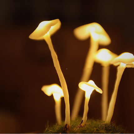 Original Cute Retro Mushroom Night Light Diy Material Package Decoration Birthday Gift