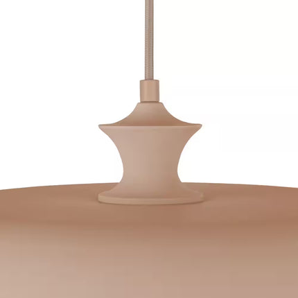 Minori 15-In 1 Light 60-Watt Peach Pendant Light