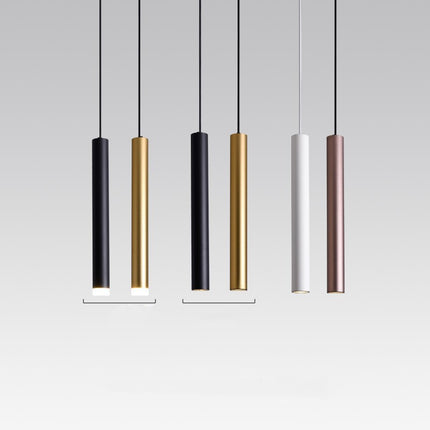 Fashion LED Bar Pendant Lamp Long Cylindrical