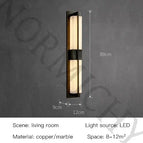 Warm light / Black H80cm
