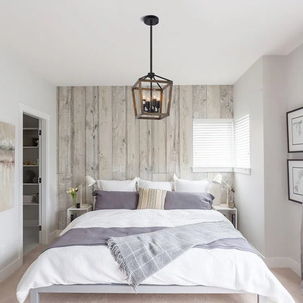 Jaisyn 4-Light Lantern Pendant Light Fixtures