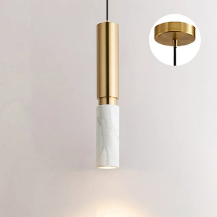 Marble LED Pendant Light Modern Nordic Light Luxury Pendant Lamp Indoor Lighting Home Decor for Living Room Bedroom Hotel