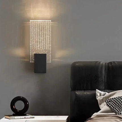 Modern Crystal Wall Lamp For Mirror Front Light Bathroom Makeup Wall Lights Modern Bedroom Living Room Wall Sconces Lighting