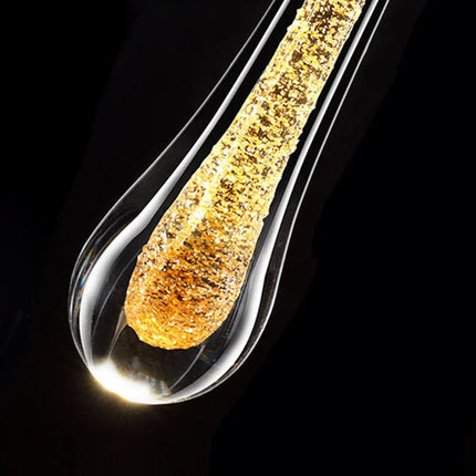 Post-Modern Crystal Wall Lights Glass Led Creative Raindrops Wall Lamp for Restaurant Bedroom Bedside Corridor Wall Sconces Lamp