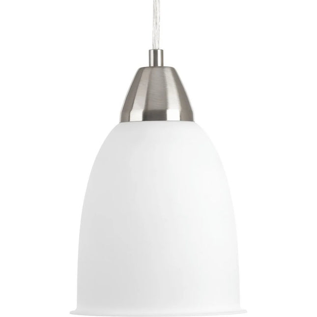 P5176-0930K9 Contemporary/Soft 1-9W Led 3000K Pendant, Brushed Nickel