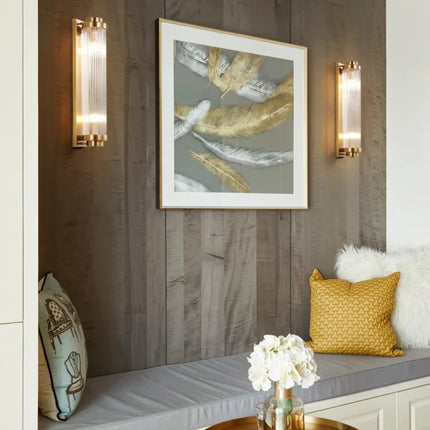 LED Crystal Wall Lights Wall Sconce Modern Minimalist Staircase Corridor Aisle Lighting Home Living Room Bedroom Bedside Lamps