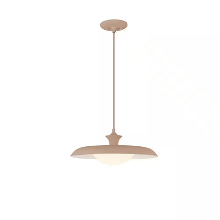 Minori 15-In 1 Light 60-Watt Peach Pendant Light