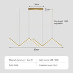 Pl466 Gold 90Cm / Warm White