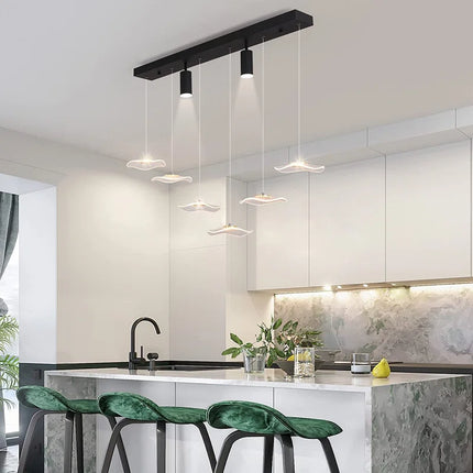 Ploch 8 - Light Black LED Kitchen Island Pendant