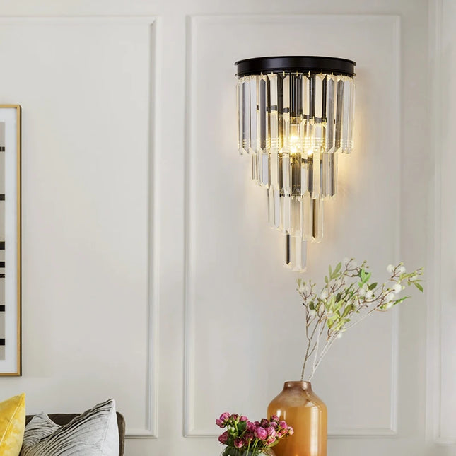 Hotel Bedroom Iron Decorative Sconce Surface Mounted Reading LED Lamp Indoor Modern Wall Light