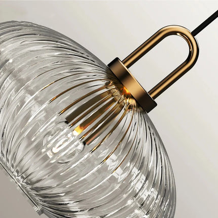 Glass Pendant Light Japanese Pendant Lamp Design Deco Nordic Led Hanging Light Fixtures Bedroom Modern Luminaire Suspension Lamp
