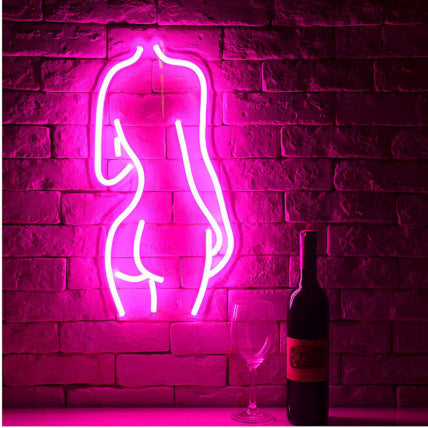 Acrylic Lady LED Neon Sign