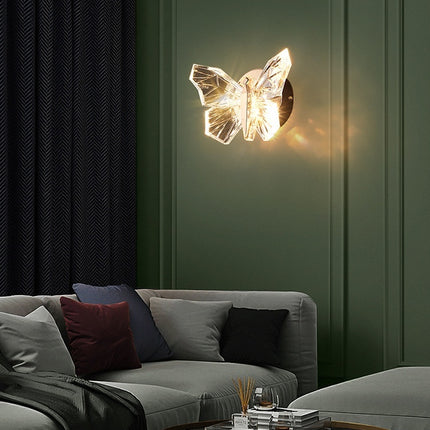 Butterfly Bedroom Decorative Lamp Wall Lamp