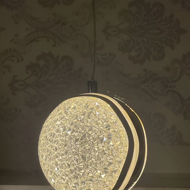 Decorative Stylish LED Crystal Pendant Light for Home Décor Size