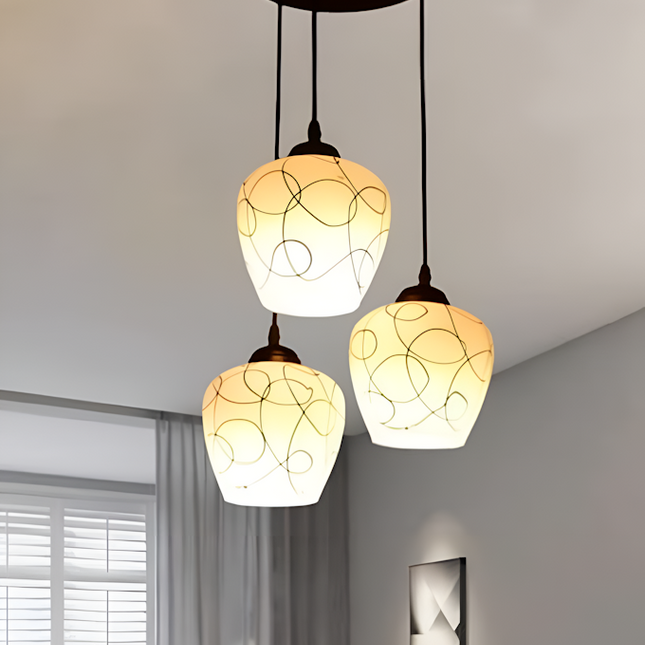 Decorative Antique Ceiling Light for Home Décor(18W) Size 15X10X15 CM