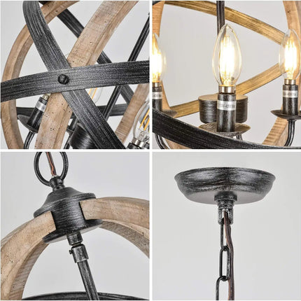 Height Adjustable Chandelier
