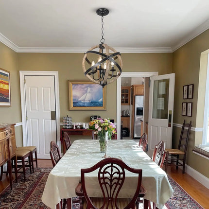 Height Adjustable Chandelier