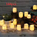 White Yellow Flash 144pcs