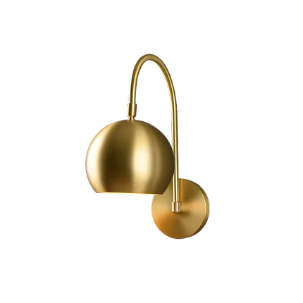 Modern brass lighting wall lamps, bedroom bedside lamp, bookcase lamp, staircase decorative lamps, living room lighting lamp